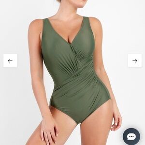 POPILUSH Shapewear Swimsuit Deep-V Neck One-Piece - MWT